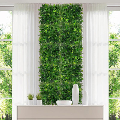 Dense Grass Wall Panels, 6 Packs 10 X 10 Inch Artificial ...