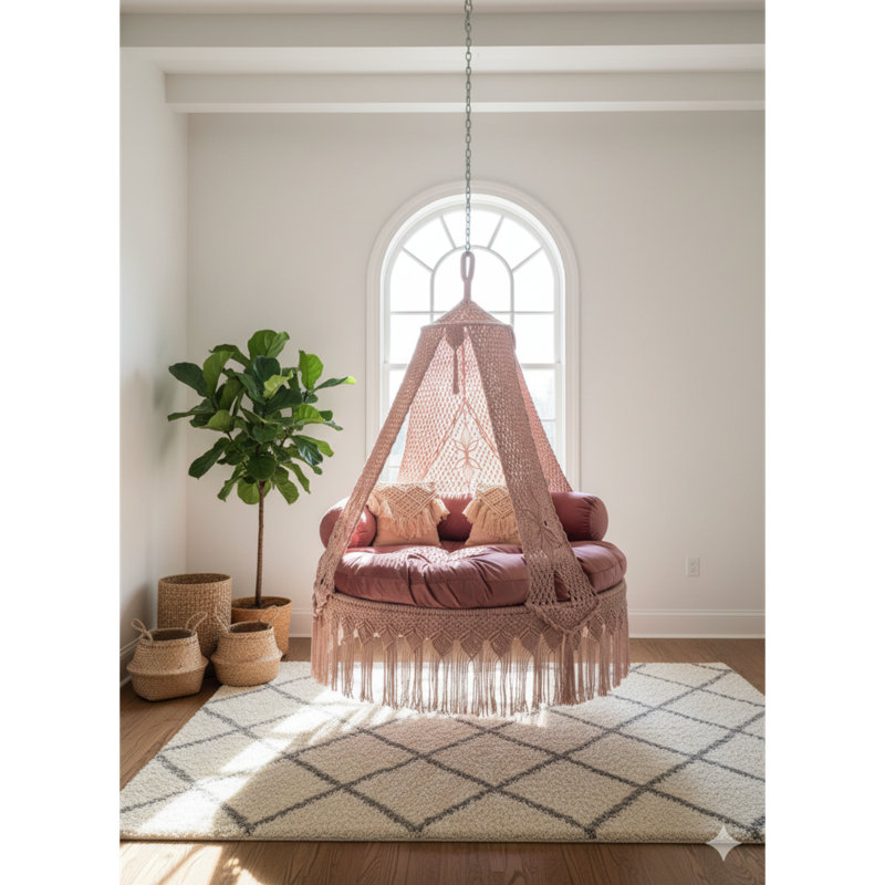 Porch Swing with Canopy