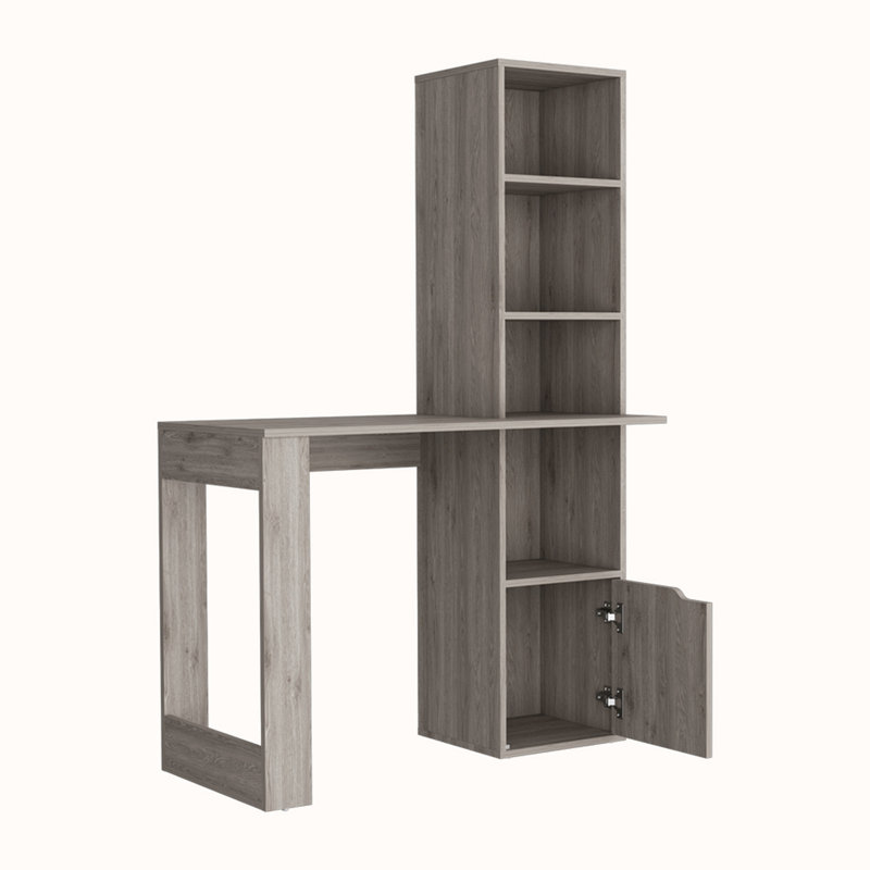 Computer Desk, Light Gray