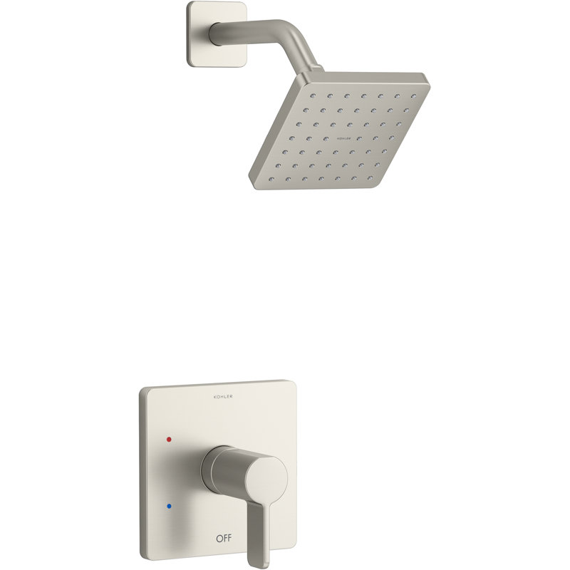 Parallel Rite-Temp Shower Trim, Vibrant Brushed Nickel