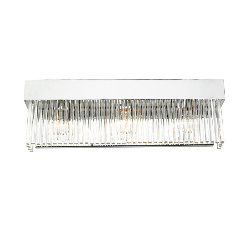 Bamey 3 - Light Dimmable Bath Bar, Polished Chrome