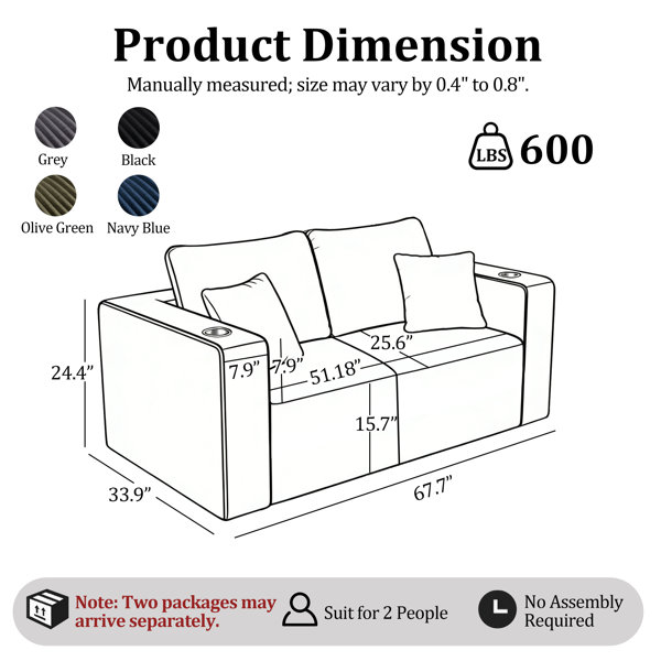 Dimensions du produit