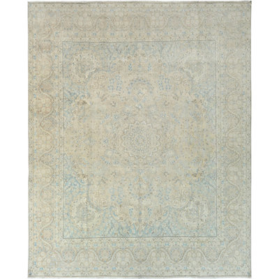 One-of-a-Kind Rectangle 9'8" X 12'7" Hand Knotted Area Rug