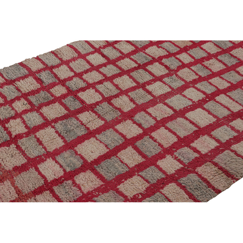 One-of-a-Kind Rectangle 4'2"x7'4" Hand Knotted Area Rug