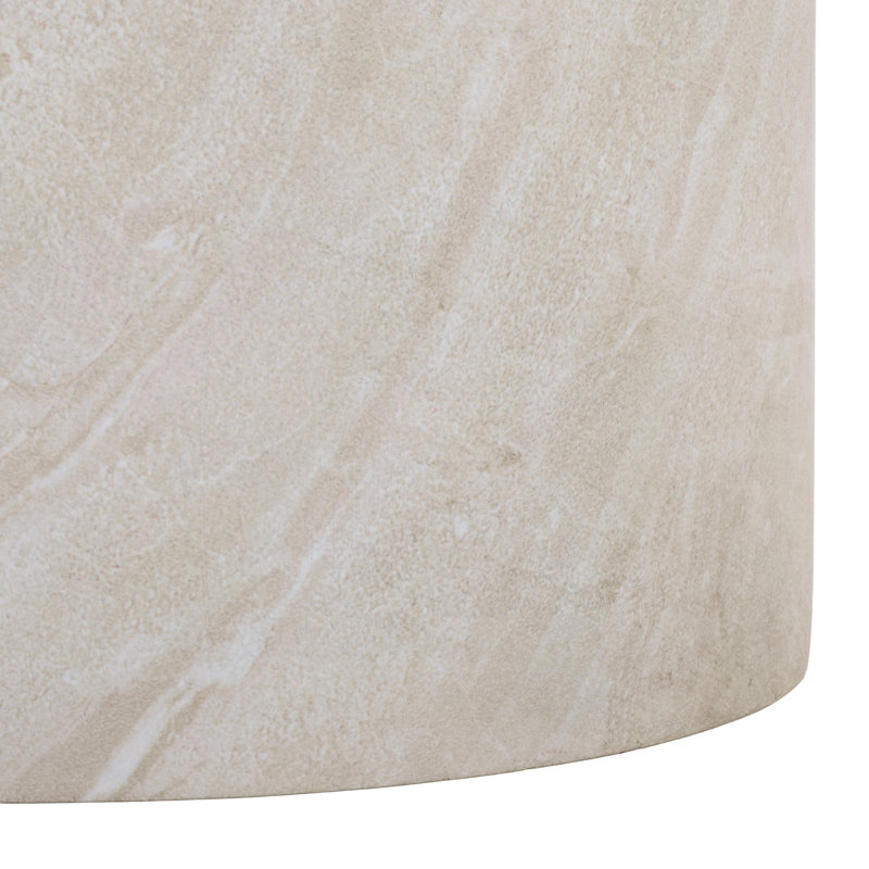 Aurielle Cylinder Accent Table, Smoke