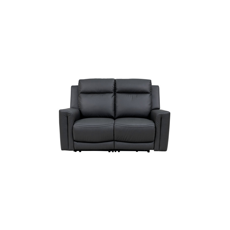 Berdella LEATHER ELECTRIC SEATER RECLINER - CHARCOAL, 2