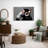 Pop Urban Street "Banksy Thinking Monkey With Headphones Artwork, Graffiti & Street Pop Art Modern Urban Multicolor Wall Pictures, Large Framed Canvas Giclee Print Wall Art"-97558849-97558852-119460987