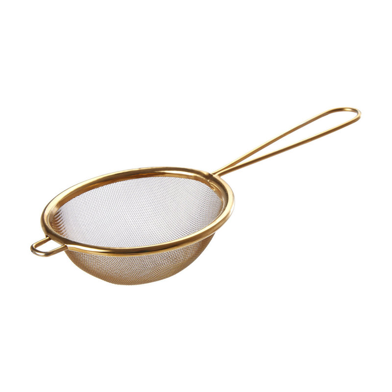 Keiser Stainless Steel Food Strainer, Gold