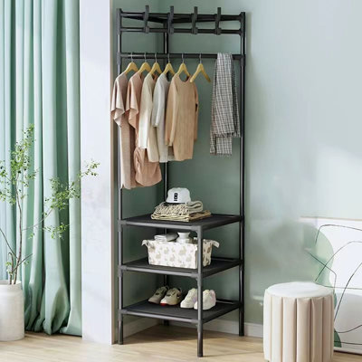 Metal Freestanding 1 - Hook Coat Rack