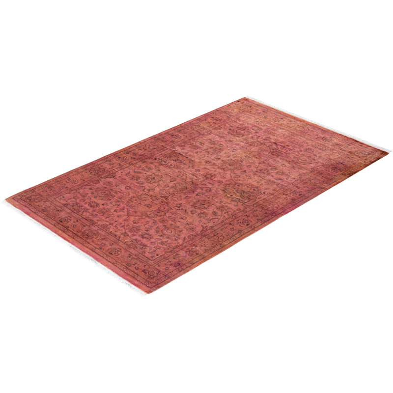 Cornetta One-of-a-Kind 3' 1" X 5' 2" Hand Knotted Area Rug