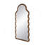 Miroir arqué avec cadre unique