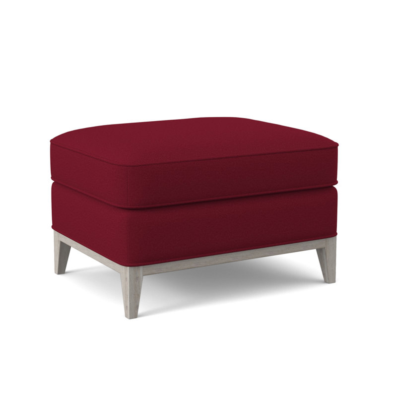 Repose-pieds Sonoma, Bisque, Mélange de polyester rouge à lèvres Margaret