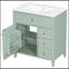 Meuble-lavabo avec lavabo, 3 tiroirs et tablette réglable-970500899
