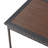 Aalaysia Rectangular Metal Outdoor Coffee Table , 42.5'' in. W 24.8'' in. D