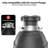 3/4 HP 4-Stage Grinding Garbage Disposal, 3500 RPM, With Air Switch, Gray, Kitchen Sink Food Waste Disposer Complete Installation Kit-135817359-135817357-135817354