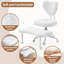 Chaise ergonomique pivotante à pieds croisés, chaise de bureau à hauteur ajustable et pivotante à 360 °, chaise de méditation et Adha avec support pour le dos, maison et bureau, chaise de yoga, beige-509516965-509516967