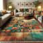 Machine Printed 177cm X 122cm Area Rug