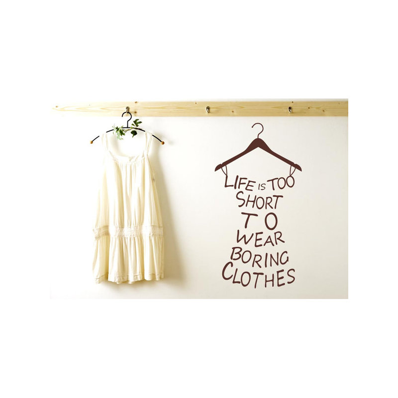 Wall Decal, Large, Brown