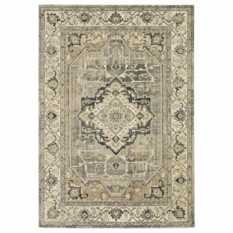 Caryll Oriental Indoor Rug, Runner 2'3" x 7'7"