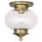 Glass Semi Flush Mount-1408749409