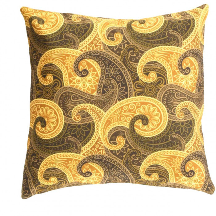 Coussin décoratif en velours Pasargad 16 po x 16 po