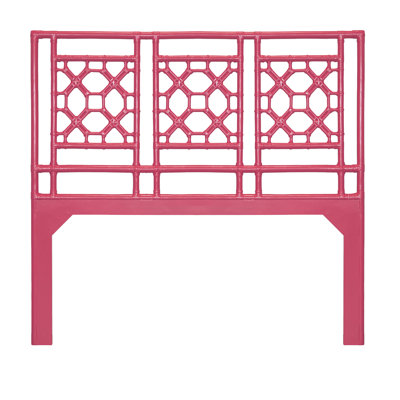 Rattan Open-Frame Headboard