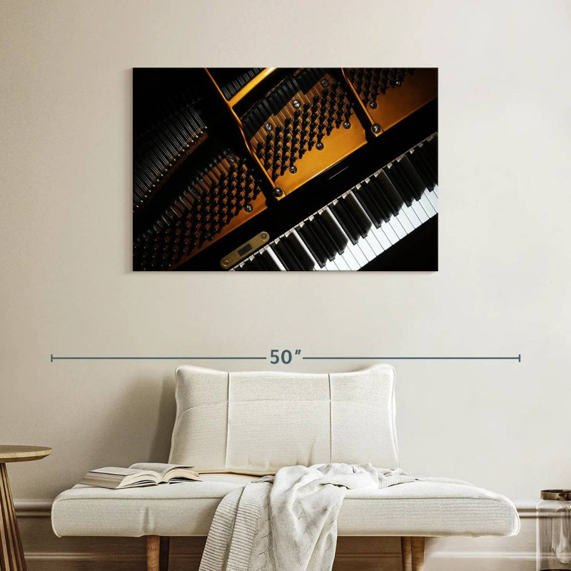 Abarca à l'intérieur du piano, H 26 po x l 39 po