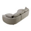 Canapé modulaire courbé en similicuir-1216068119-1216068116