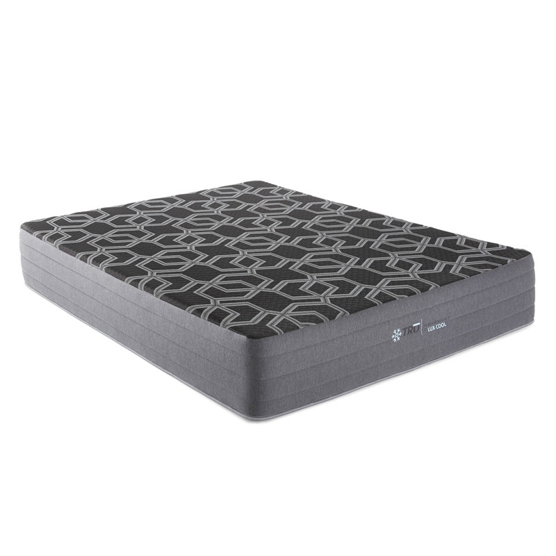 Mousse à surface lisse, luxueuse et ferme, 12", Grand lit