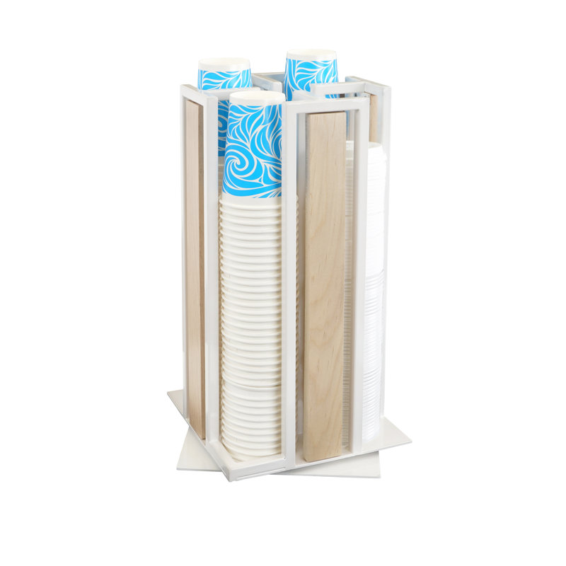 Organisateur de tasses et de couvercles blond