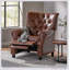 Luxueux fauteuil inclinable rembourré avec glissement en douceur et positions réglables pour un confort et une détente ultimes.