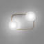Tier Ceiling/Wall Lamp 2M White Matt Painted Brass L2296 Ul