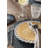 Rufolo Glass Gold Crocodile Salad Plate