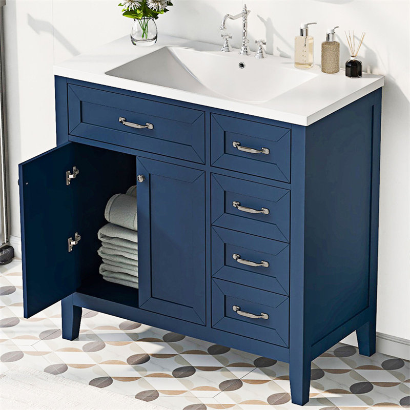 Meuble-lavabo simple avec plateau 35,98 po Nyja