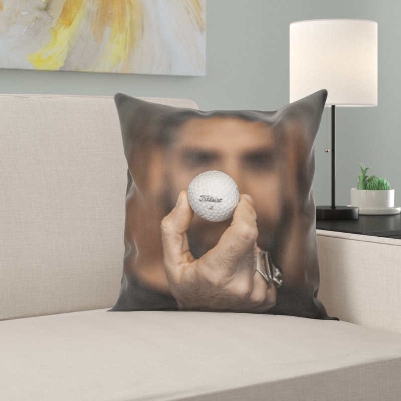 Coussin décoratif boule de golf