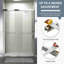 72''H Double Sliding Shower Door-122762303