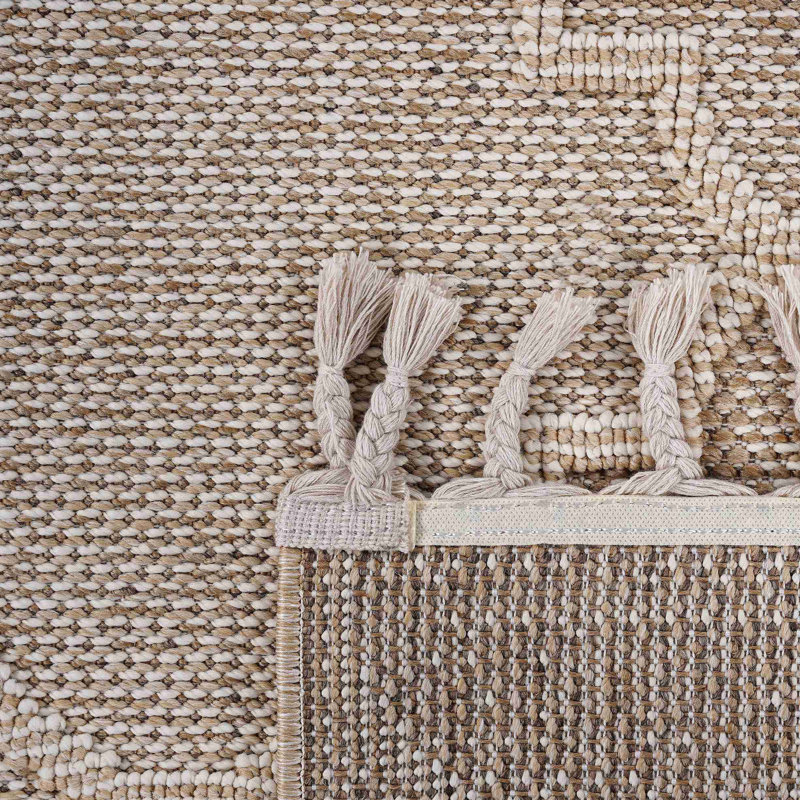 Tapis de couloir d'extérieur Collection Trellis, Tapis de couloir 2 pi 2 po x 8 pi