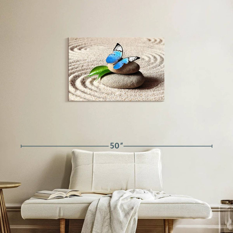 Brampt Peaceful Butterfly, 20" H x 30" W