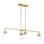 Anders 4 Light Dining Room Chandelier With Clear Shade