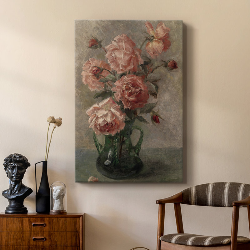 «Vintage Floral Print», cccxlix, galerie sur mesure, H 12 po x l 8 po