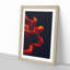 Red Octopus - Picture Frame Graphic Art Print-55771831-55771838