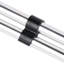 Quincaillerie pour auvent en aluminium noir VidaXL