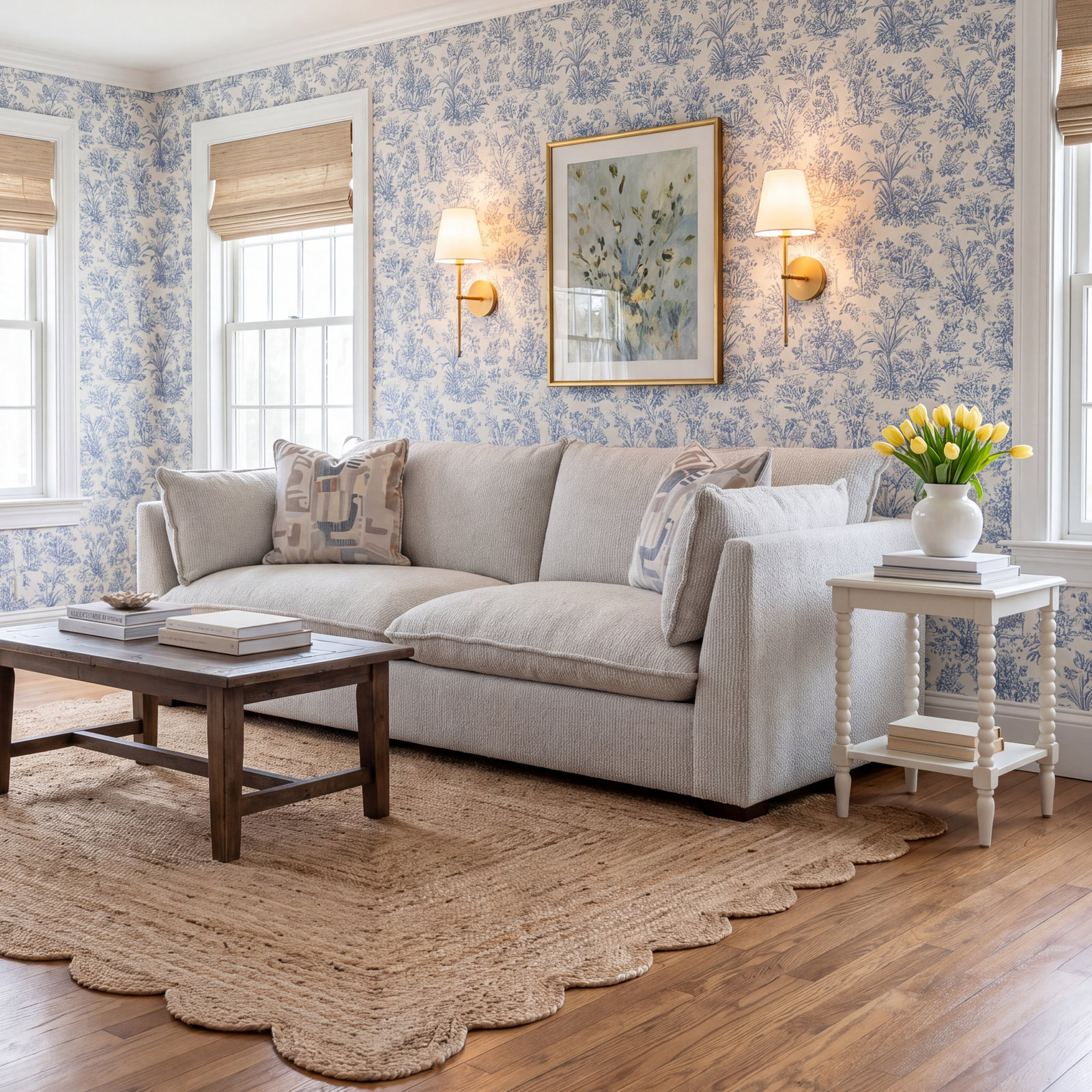 Kamila 96'' Sofa, Elite Ivory, 0321-91, Java