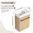16" Single Bathroom Vanity With Ceramic Top
