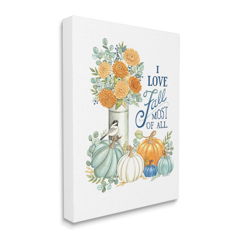 LoveFallStillLifeCanvesWallArtbyDebStrain, H 40 po x l 30 po