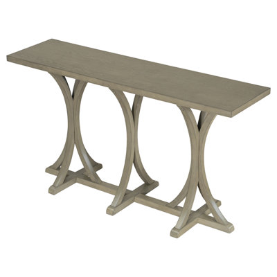 Thedrick 59.8'' Wooden Veneer Top Console Table