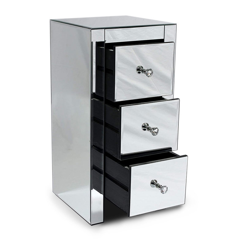 Victorino Nightstand, Set of 1, White