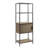 3-Shelf Bookcase With Storage Cabinet