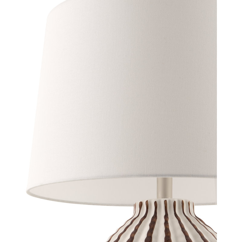 Lampe de table Hartung, Brun