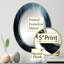 Karfi - Miroir mural moderne ovale-1015968003
